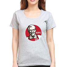 Load image into Gallery viewer, KFC T-Shirt for Women-Grey Melange-Ektarfa.online
