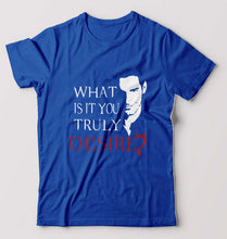 Load image into Gallery viewer, Lucifer T-Shirt for Men-Royal Blue-Ektarfa.online
