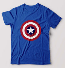 Load image into Gallery viewer, Captain America T-Shirt for Men-Royal Blue-Ektarfa.online
