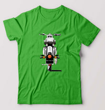 Load image into Gallery viewer, Royal Enfield - Bullet With Number T-Shirt for Men-flag green-Ektarfa.online
