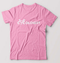 Load image into Gallery viewer, Cycologist T-Shirt for Men-Light Baby Pink-Ektarfa.online
