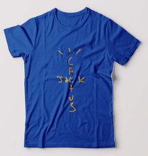 Load image into Gallery viewer, Cactus Jack Travis Scott T-Shirt for Men-S(38 Inches)-Royal Blue-Ektarfa.online
