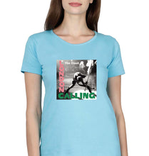 Load image into Gallery viewer, London Calling T-Shirt for Women-Light Blue-Ektarfa.online
