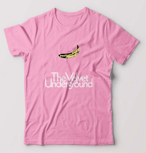 The Velvet Underground T-Shirt for Men-Light Baby Pink-Ektarfa.online