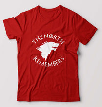 Load image into Gallery viewer, GOT Game Of Thrones North Remembers T-Shirt for Men-Red-Ektarfa.online
