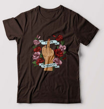 Load image into Gallery viewer, Fuck Patriarchy T-Shirt for Men-Coffee Brown-Ektarfa.online
