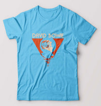 Load image into Gallery viewer, David Bowie T-Shirt for Men-Light Blue-Ektarfa.online
