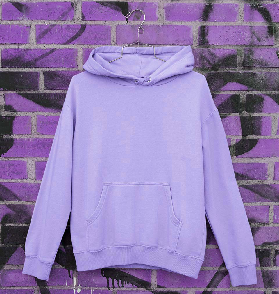 Plain Lavender Unisex Hoodie For Men/Women