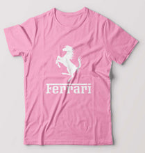 Load image into Gallery viewer, Ferrari F1 T-Shirt for Men-S(38 Inches)-Light Baby Pink-Ektarfa.online
