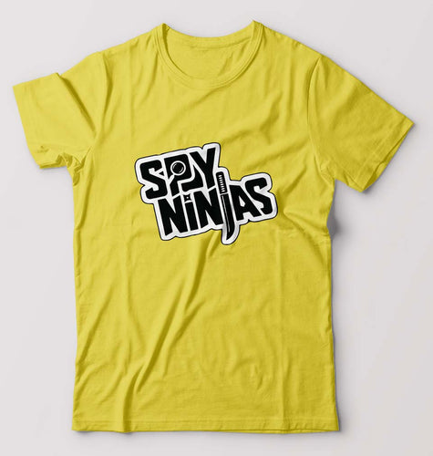 Spy Ninja T-Shirt for Men-Yellow-Ektarfa.online