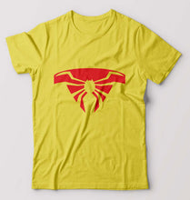 Load image into Gallery viewer, Spiderman Superhero T-Shirt for Men-Yellow-Ektarfa.online
