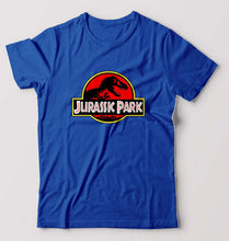 Load image into Gallery viewer, Jurassic Park T-Shirt for Men-Royal Blue-Ektarfa.online
