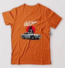 Load image into Gallery viewer, James Bond (007) T-Shirt for Men-Orange-Ektarfa.online
