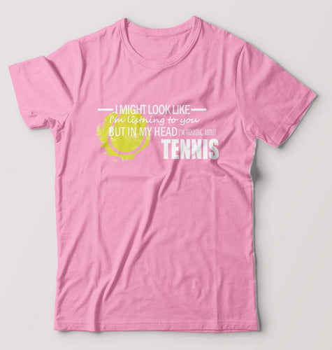Tennis T-Shirt for Men-Light Baby Pink-Ektarfa.online