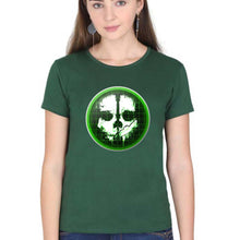 Load image into Gallery viewer, Call of Duty (COD) T-Shirt for Women-Dark Green-Ektarfa.online
