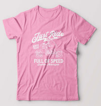 Load image into Gallery viewer, Motorcycle T-Shirt for Men-Light Baby Pink-Ektarfa.online
