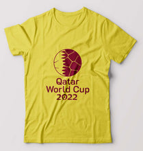 Load image into Gallery viewer, FIFA World Cup Qatar 2022 T-Shirt for Men-Yellow-Ektarfa.online
