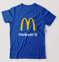 Load image into Gallery viewer, McDonald’s T-Shirt for Men-Royal Blue-Ektarfa.online
