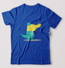 Load image into Gallery viewer, Crocodile T-Shirt for Men-Royal Blue-Ektarfa.online
