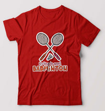 Load image into Gallery viewer, Badminton T-Shirt for Men-Red-Ektarfa.online
