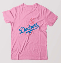 Load image into Gallery viewer, Los Angeles Dodgers T-Shirt for Men-S(38 Inches)-Light Baby Pink-Ektarfa.online
