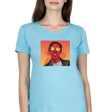 Load image into Gallery viewer, Asap Rocky T-Shirt for Women-Light Blue-Ektarfa.online
