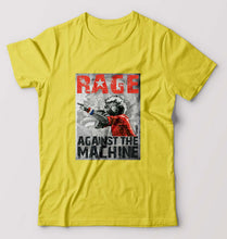 Load image into Gallery viewer, Rage Against The Machine T-Shirt for Men-Yellow-Ektarfa.online
