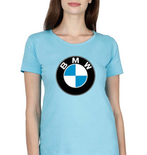 Load image into Gallery viewer, BMW T-Shirt for Women-Light Blue-Ektarfa.online
