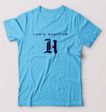 Load image into Gallery viewer, Lewis Hamilton F1 T-Shirt for Men-Light Blue-Ektarfa.online

