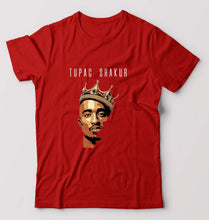 Load image into Gallery viewer, 2Pac Tupac T-Shirt for Men-Red-Ektarfa.online
