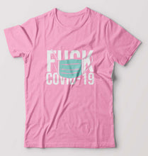 Load image into Gallery viewer, Fuck Covid T-Shirt for Men-Light Baby Pink-Ektarfa.online
