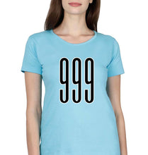 Load image into Gallery viewer, Juice WRLD 999 T-Shirt for Women-Light Blue-Ektarfa.online
