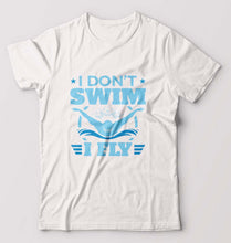 Load image into Gallery viewer, Swim T-Shirt for Men-White-Ektarfa.online
