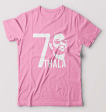 Load image into Gallery viewer, MS Dhoni 07 Thala T-Shirt for Men-Light Baby Pink-Ektarfa.online
