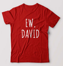 Load image into Gallery viewer, Schitts Creek EW David T-Shirt for Men-Red-Ektarfa.online
