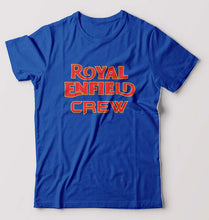 Load image into Gallery viewer, Royal Enfield Crew T-Shirt for Men-Royal Blue-Ektarfa.online
