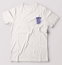 Load image into Gallery viewer, England Football T-Shirt for Men-S(38 Inches)-White-Ektarfa.online
