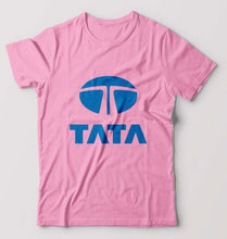 Load image into Gallery viewer, Tata T-Shirt for Men-Light Baby Pink-Ektarfa.online
