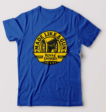 Load image into Gallery viewer, Royal Enfield T-Shirt for Men-Royal Blue-Ektarfa.online
