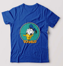 Load image into Gallery viewer, Donald Duck T-Shirt for Men-Royal Blue-Ektarfa.online
