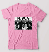 Load image into Gallery viewer, Niggaz Wit Attitudes (NWA) Hip Hop T-Shirt for Men-Light Baby Pink-Ektarfa.online
