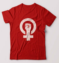 Load image into Gallery viewer, Feminist T-Shirt for Men-Red-Ektarfa.online
