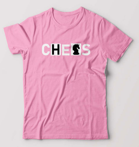 Chess T-Shirt for Men-Light Baby Pink-Ektarfa.online