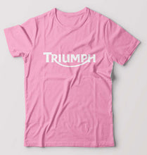 Load image into Gallery viewer, Triumph T-Shirt for Men-S(38 Inches)-Light Baby Pink-Ektarfa.online
