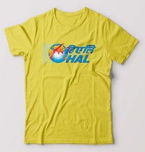 Load image into Gallery viewer, Hindustan Aeronautics Limited (HAL) T-Shirt for Men-Yellow-Ektarfa.online

