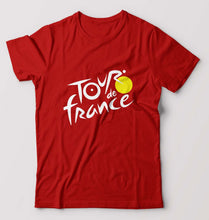 Load image into Gallery viewer, Tour de France T-Shirt for Men-Red-Ektarfa.online

