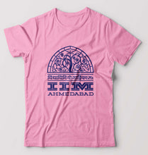 Load image into Gallery viewer, IIM Ahmedabad T-Shirt for Men-Light Baby Pink-Ektarfa.online
