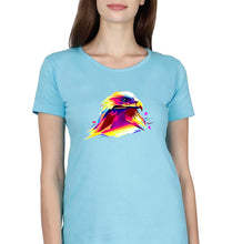 Load image into Gallery viewer, Dog T-Shirt for Women-Light Blue-Ektarfa.online
