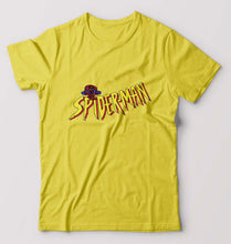 Load image into Gallery viewer, Spiderman Superhero T-Shirt for Men-Yellow-Ektarfa.online
