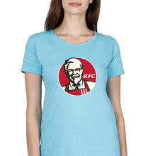 Load image into Gallery viewer, KFC T-Shirt for Women-Light Blue-Ektarfa.online
